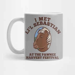 I met Li'l Sebastian Parks and Recreation Mug